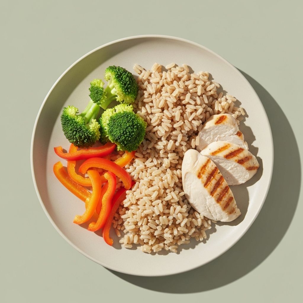 Lunch and dinner meals